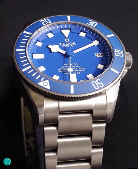 tudor submariner blue pelagos|tudor pelagos blue titanium.